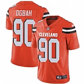 Nike Cleveland Browns #90 Emmanuel Ogbah Orange Alternate NFL Vapor Untouchable Limited Jersey,baseball caps,new era cap wholesale,wholesale hats